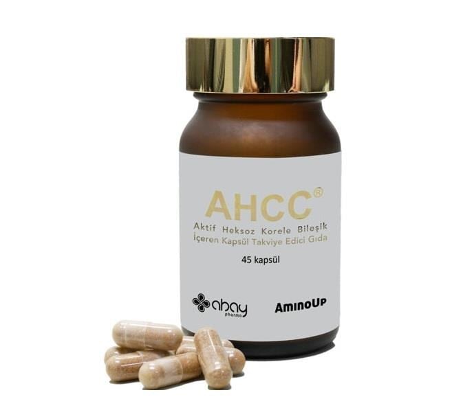 ABAYBİTKİSEL ÜRÜNLERAhcc Shiitake Mantarı İçeren 45 Kapsül