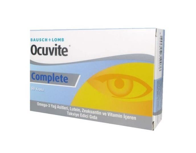 BAUSCH+LOMBGÖZ-KULAK BURUN BOĞAZ SAĞLIĞIOcuvite Complete 60 Kapsül 