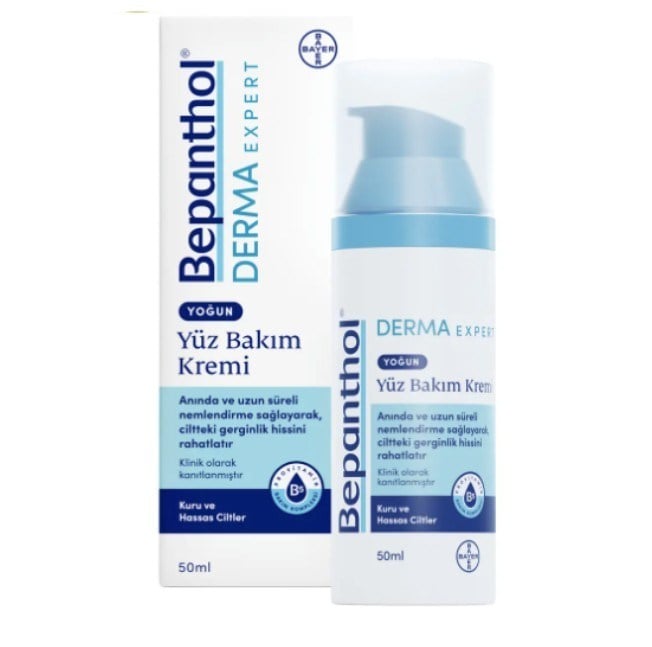 BAYERBEBEK VE ÇOCUK CİLT TEMİZLEME ÜRÜNLERİBepanthol Derma Expert Yoğun Nemlendirici Krem 50 ML