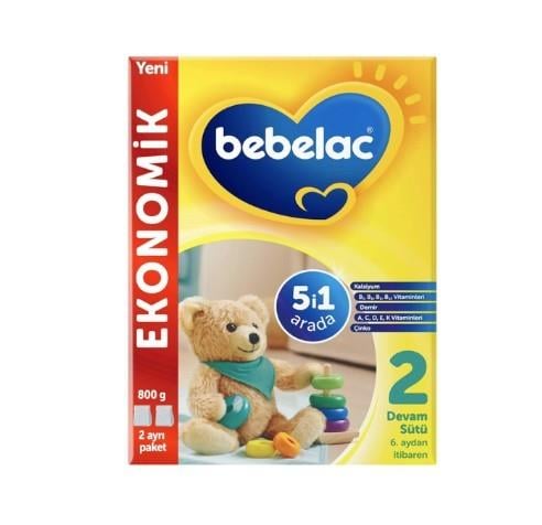 BEBELACBEBEK MAMALARIBebelac 2 Devam Sütü 6 Ay+ 800 gr