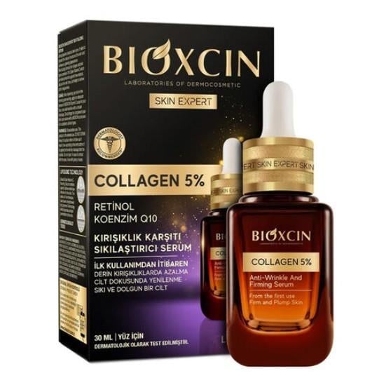 BİOXCİNCİLT BAKIM SERUMLARIBioxcin Collagen %5 Kırışıklık Karşıtı Sıkılaştırıcı Serum 30 ml