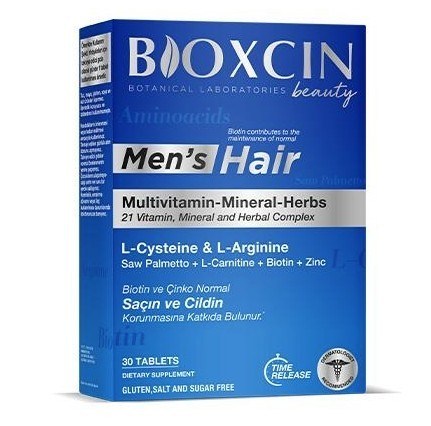 BİOXCİNVİTAMİN-MİNERALLERBioxcin Men's Hair 30 Tablet