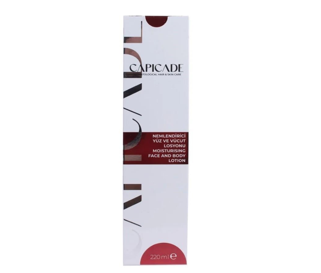 CAPİCADEVÜCUT NEMLENDİRİCİLERCapicade Nemlendirici Yüz ve Vücut Losyonu 220 ml