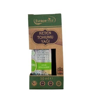 EUROPE VİTALBİTKİSEL ÜRÜNLEREurope Viral Keten Tohumu Yağı 50 ml