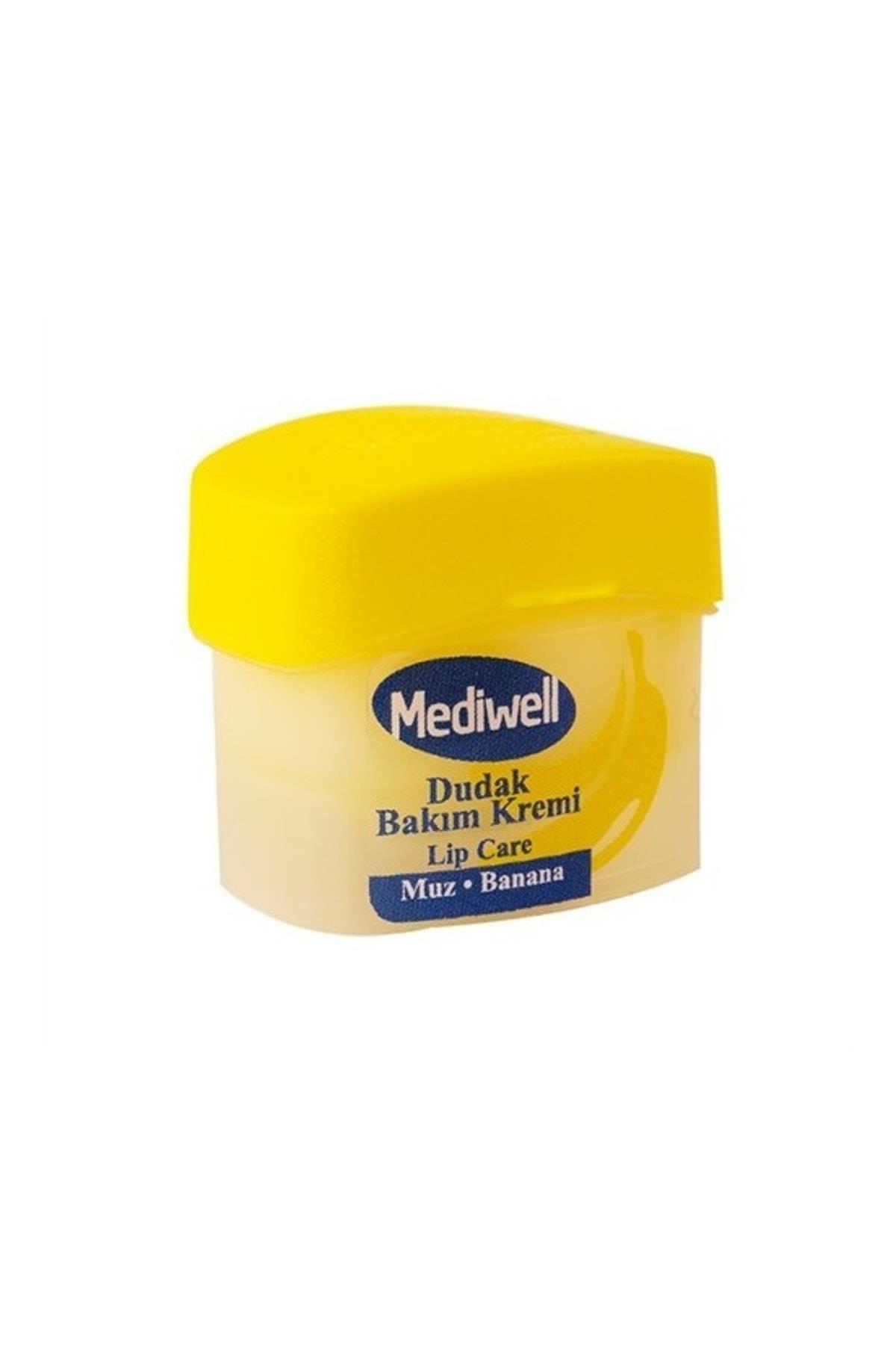 MEDİWELLDUDAK BAKIM ÜRÜNLERİMediwell Dudak Bakım Kremi 5 ml - Muzlu