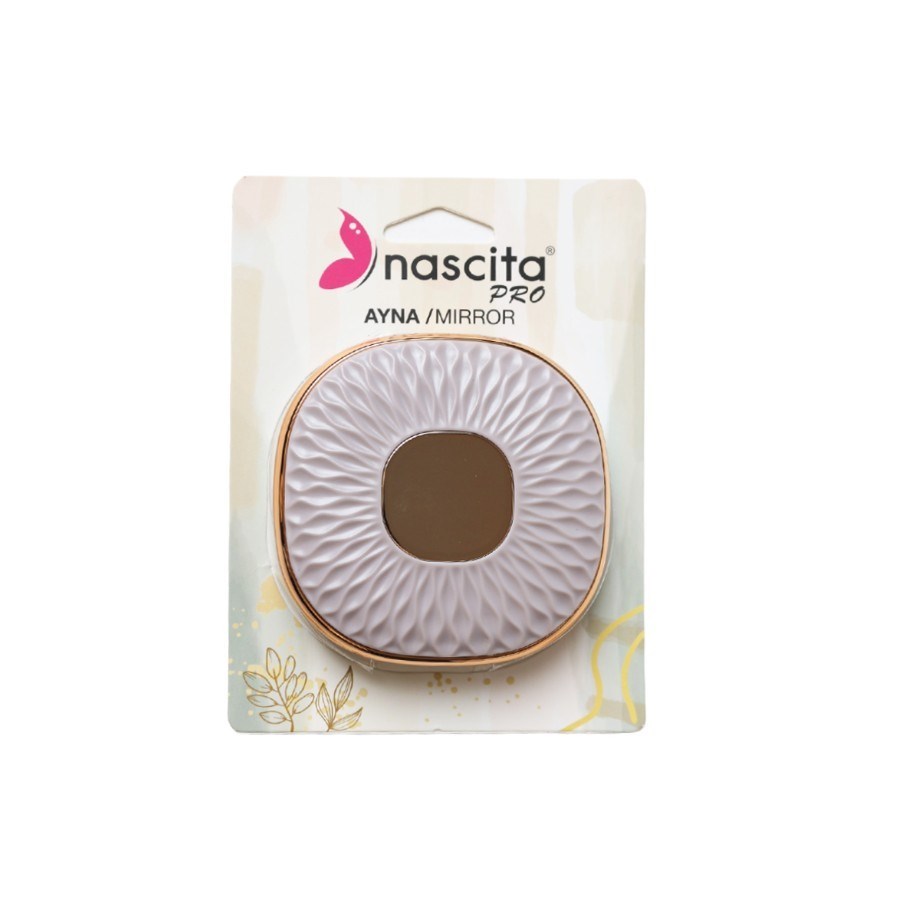 NascitaKOZMETİKNascita Taşınabilir Çanta Aynası Gri 9 cm