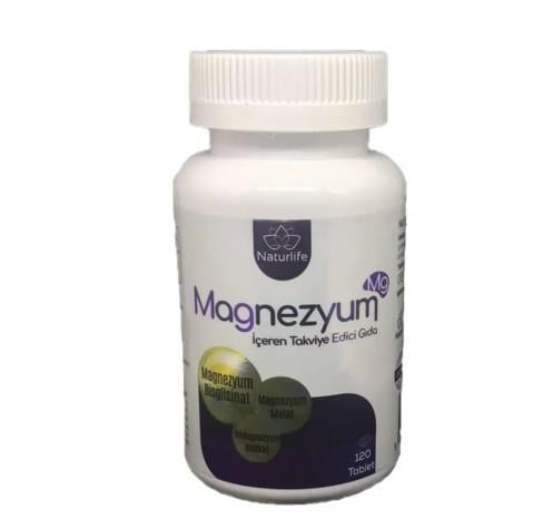NaturLİFEVİTAMİN-MİNERALLERNaturlife Magnezyum 120 Tablet