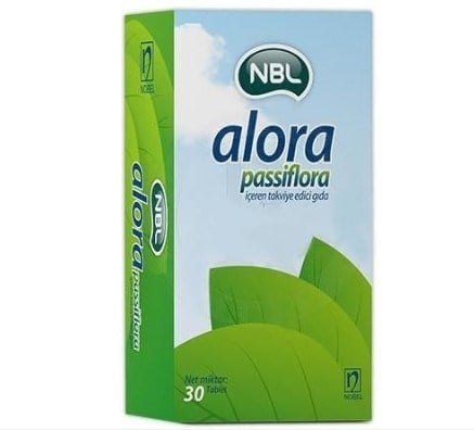 NBLBİTKİSEL ÜRÜNLERNBL Alora Passiflora 30 Tablet
