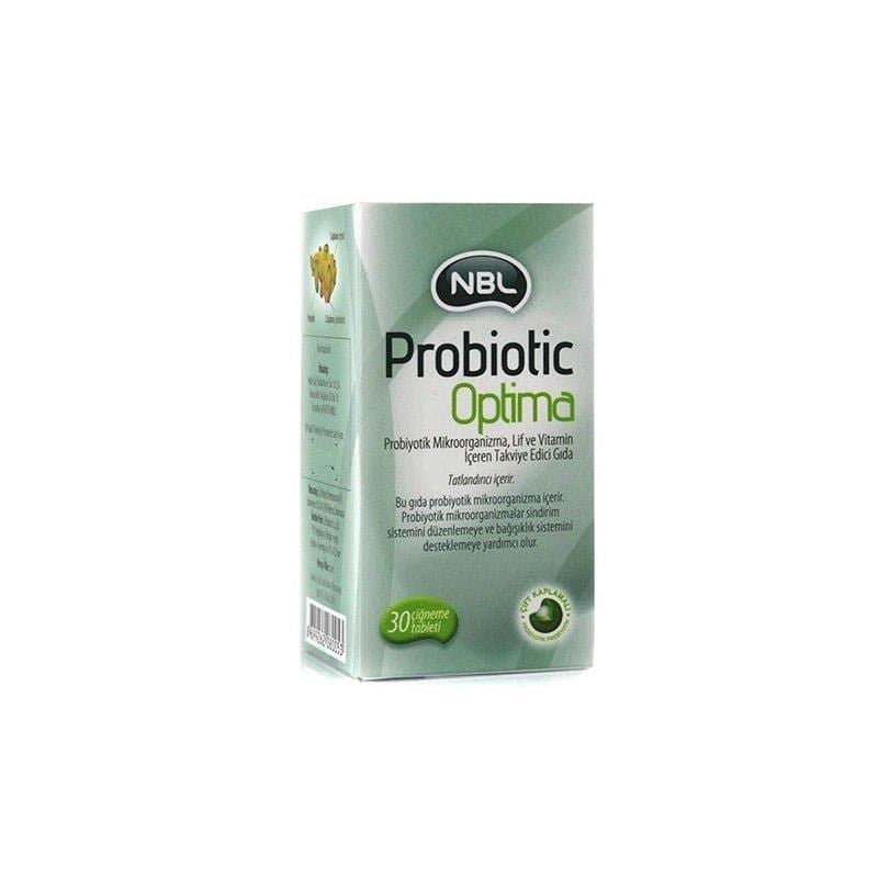 NBLPROBİYOTİKLERNBL Probiotic Optima 30 Çiğneme Tablet