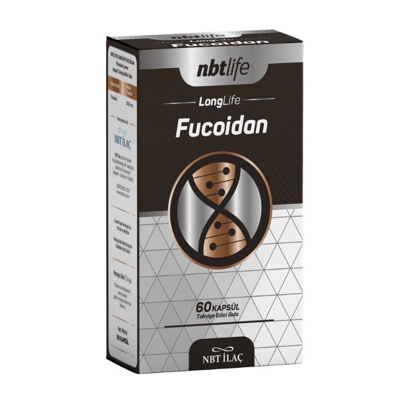 NBTVİTAMİN-MİNERALLERNbt Life Longlife Fucoidan 60 Kapsül