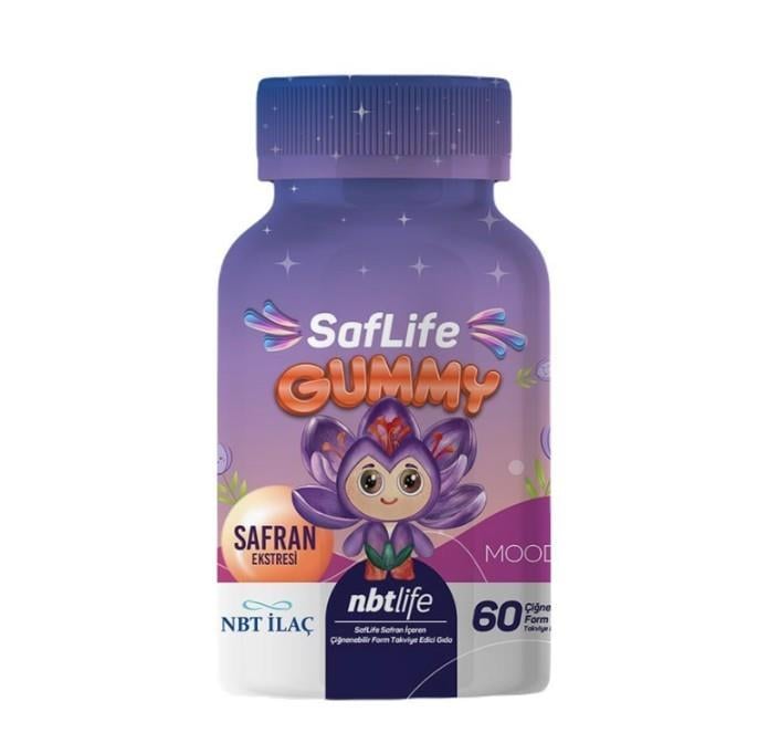 NBTVİTAMİN-MİNERALLERNbt Life Saflife Gummy 60 Çiğnenebilir Form
