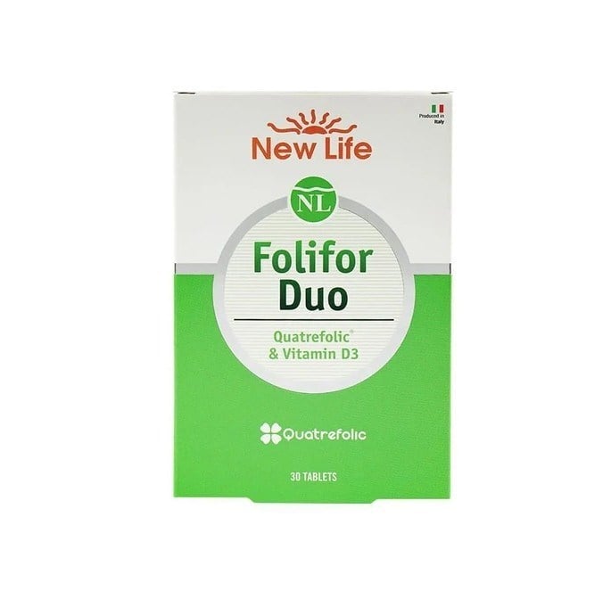 NEW LIFEVİTAMİN-MİNERALLERNew Life Folifor Duo 30 Tablet