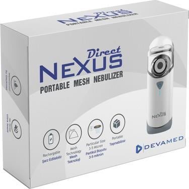 NEXUSNEBÜLİZATÖRDirect Nexus Taşınabilir Mesh Hava Makinesi Nebulizatör