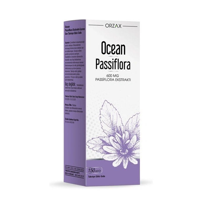 ORZAXVİTAMİN-MİNERALLEROrzax Ocean Passiflora Şurup 150 ml