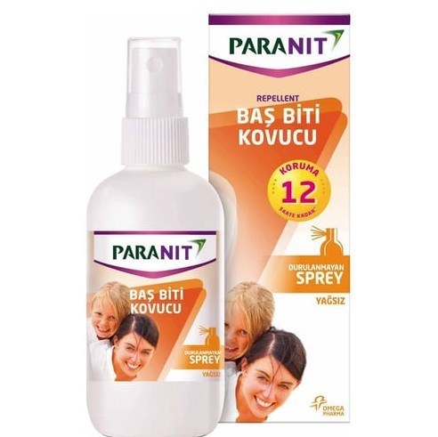 PARANITŞAMPUANLARParanit Baş Biti Kovucu Sprey 100 ml