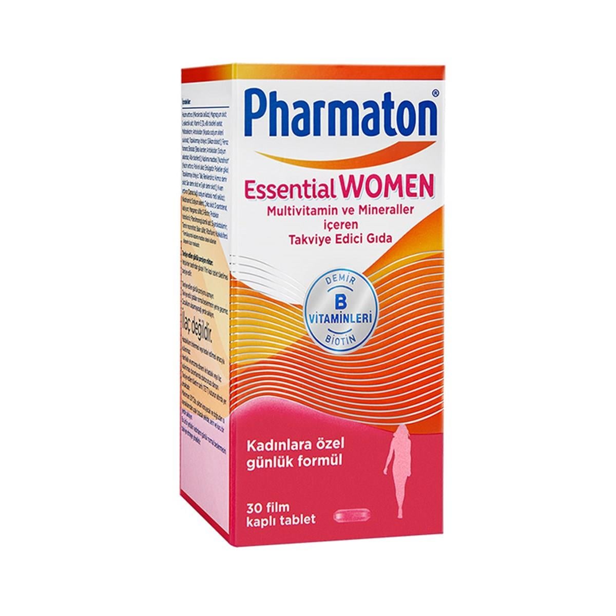 PHARMATONVİTAMİN-MİNERALLERPharmaton Essential Women 30 Tablet