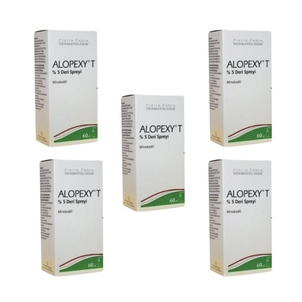 Pierre FabreSAÇ SERUMLARIAlopexy T %5 Deri Spreyi 60 ML 5 Adet