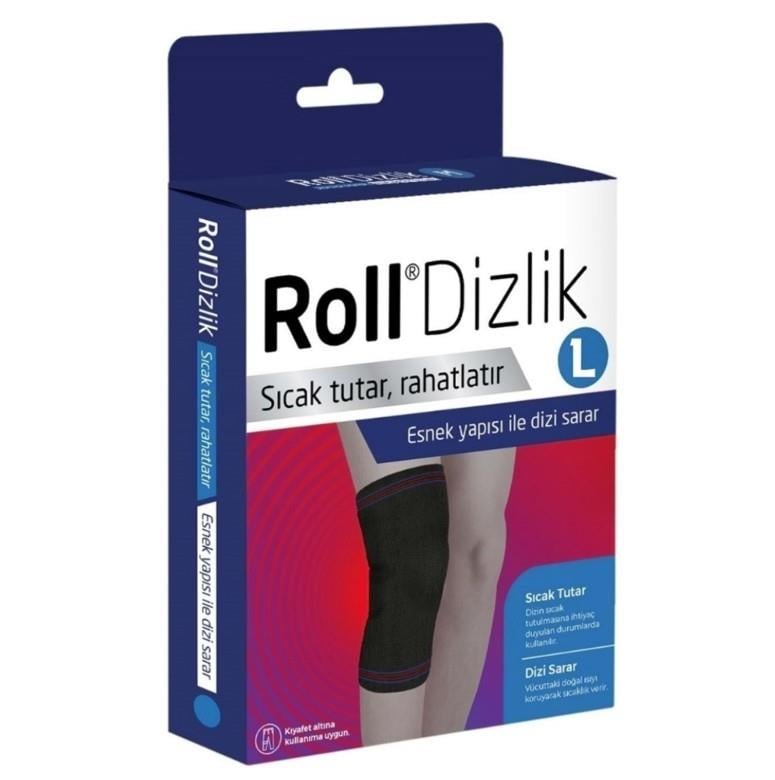 ROLLGENEL SAĞLIK ÜRÜNLERİRoll Siyah Dizlik - Large