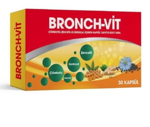 SARUS SANTEVİTAMİN-MİNERALLERBronch-Vit 30 Kapsül