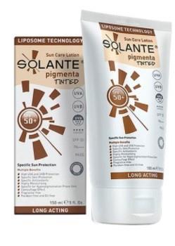 SOLANTEYÜZ GÜNEŞ ÜRÜNLERİSolante Pigmenta Tinted Spf 50+ 150 ml Güneş Losyon