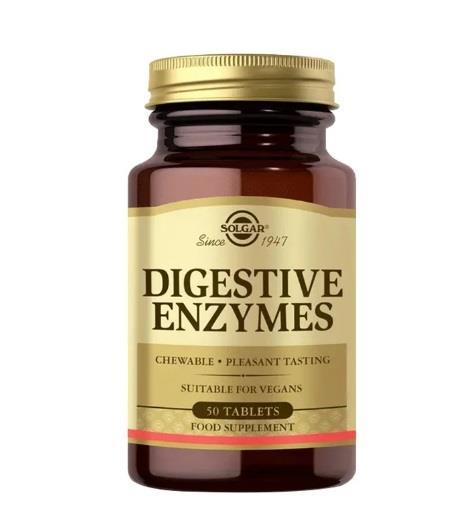 SOLGARBİTKİSEL ÜRÜNLERSolgar Digestive Enzymes 50 Tablet 