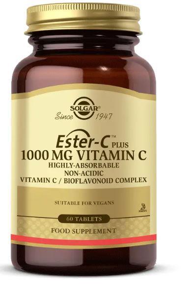 SOLGARVİTAMİN-MİNERALLERSolgar Ester-C Plus 1000 mcg 60 Tablet