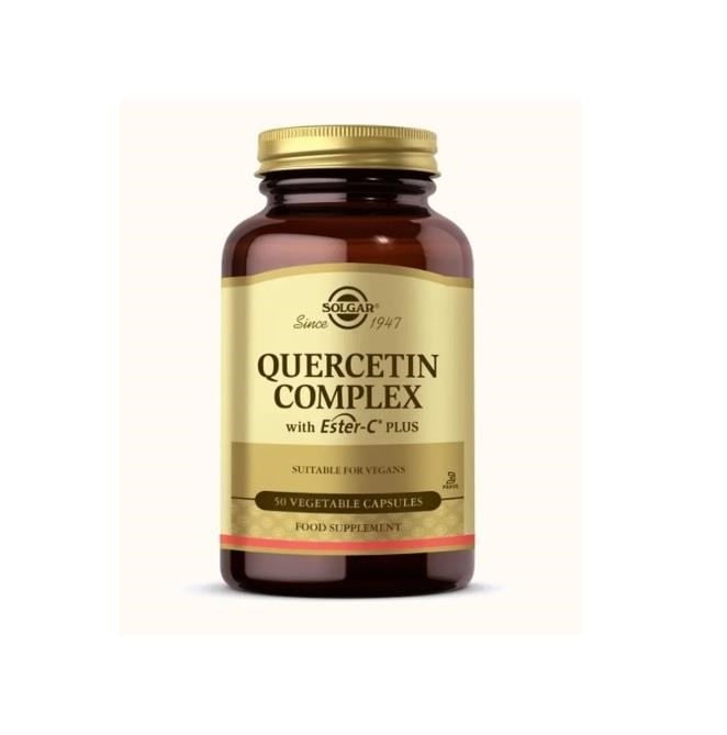 SOLGARVİTAMİN-MİNERALLERSolgar Quercetin Complex with Ester-C Plus 50 Kapsül