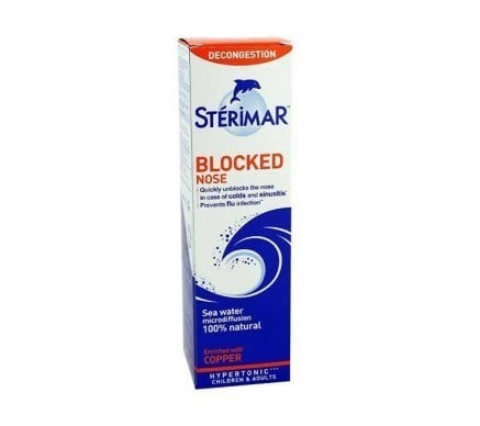 STERİMARGÖZ-KULAK BURUN BOĞAZ SAĞLIĞISterimar Burun Spreyi Blocked Nose Tıkalı Burun Hipertonik Yetişkin 100 ml