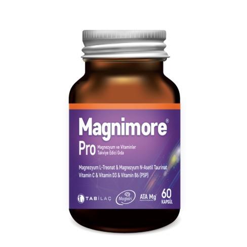 TAB İLAÇVİTAMİN-MİNERALLERMagnimore Pro 60 Kapsül