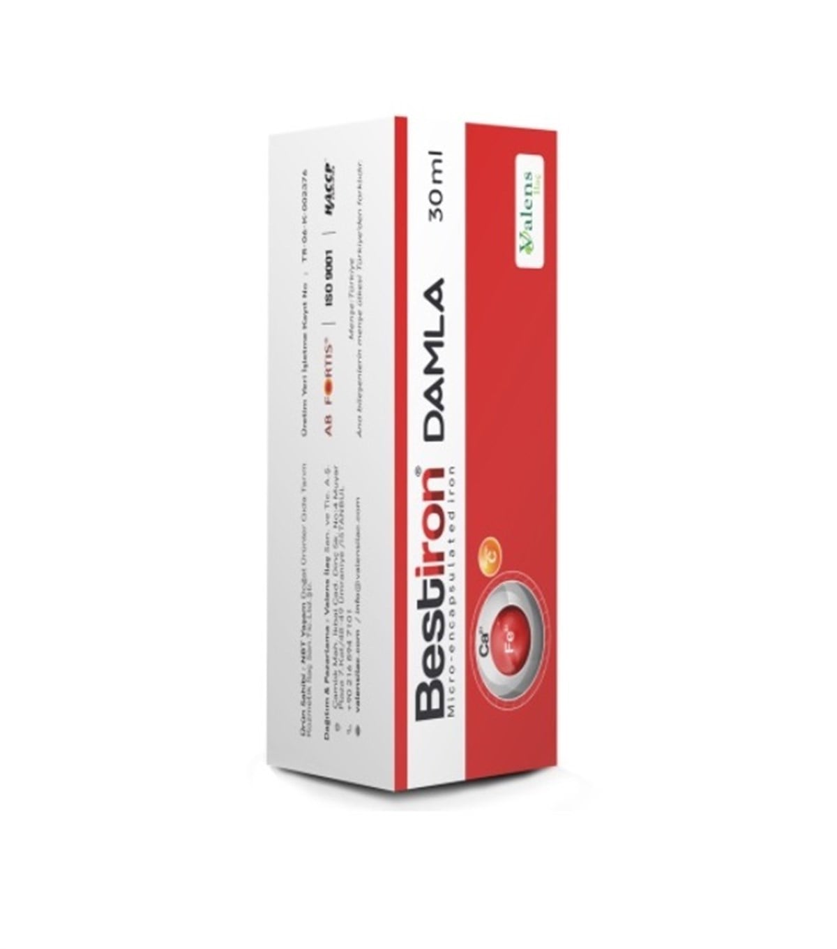 VALENSVİTAMİN-MİNERALLERBestiron Damla 30 ml