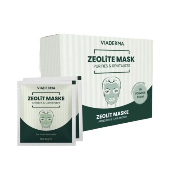 VİADERMAYÜZ TEMİZLEYİCİLERViaderma Zeolite Maske 15 Saşe x 10 gr