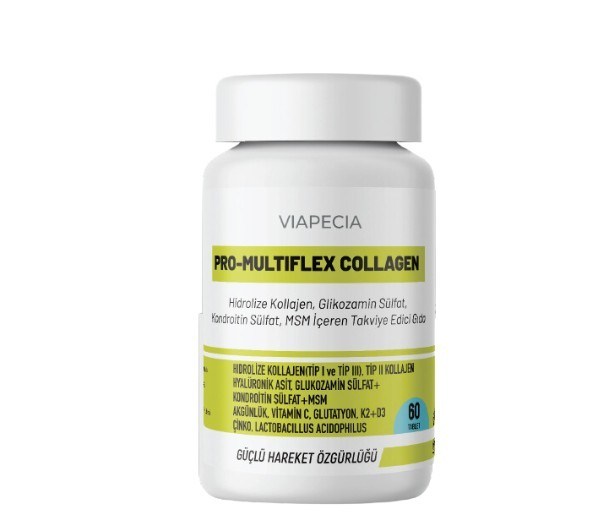 VİAPECİAKOLAJENLERViapecia Pro-Multiflex Collagen 60 Tablet