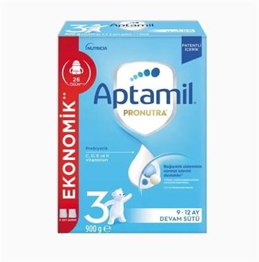APTAMİLBEBEK MAMALARIAptamil Pronutra 3 Devam Sütü 900 gr 9-12 Ay