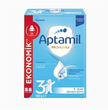 APTAMİLBEBEK MAMALARIAptamil Pronutra 3 Devam Sütü 900 gr 9-12 Ay