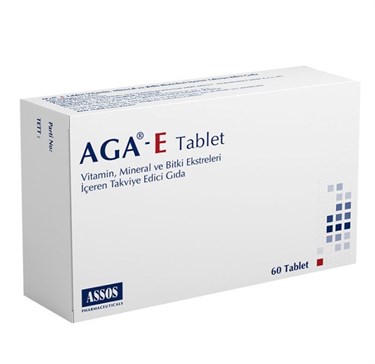 ASSOSVİTAMİN-MİNERALLERAGA-E 60 Tablet