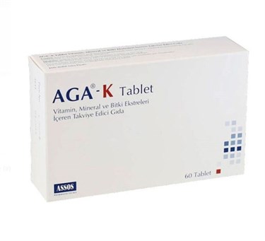 ASSOSVİTAMİN-MİNERALLERAGA-K 60 Tablet