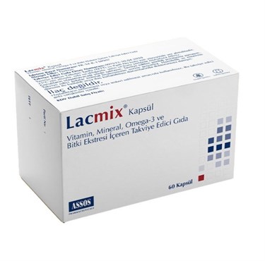 ASSOSVİTAMİN-MİNERALLERLacmix 60 Kapsül