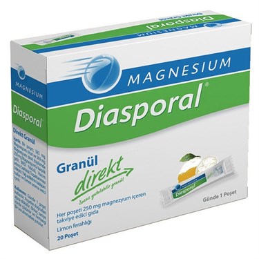 ASSOSVİTAMİN-MİNERALLERMagnesium Diasporal Direkt Granül 20 Poşet