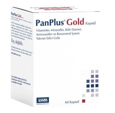 ASSOSVİTAMİN-MİNERALLERPanplus Gold 60 Kapsül Deneme Boy Şampuan Hediyeli