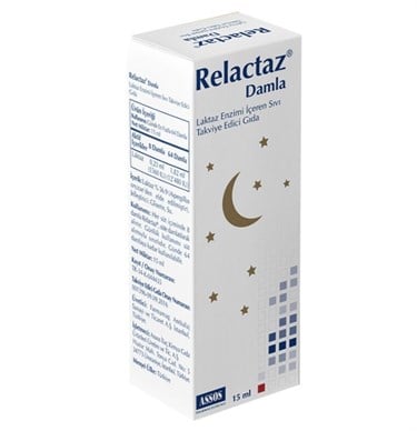 ASSOSVİTAMİN-MİNERALLERRelactaz Damla 15 ml