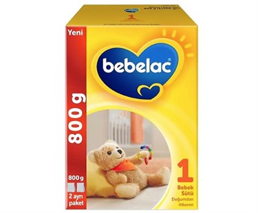 BEBELACBEBEK MAMALARIBebelac 1 Bebek Sütü 0-6 Ay 800 gr