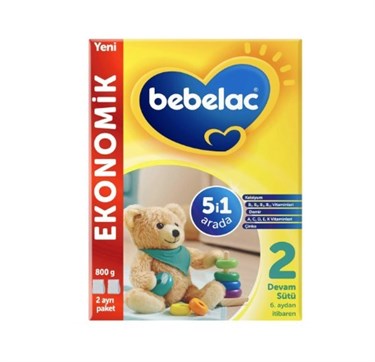 BEBELACBEBEK MAMALARIBebelac 2 Devam Sütü 6 Ay+ 800 gr