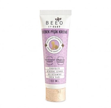 BEEOPİŞİK KREMLERİBee'o Apibaby Bebek Pişik Kremi 50 ml