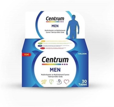 CENTRUMBESİN TAKVİYELERİCentrum Men 30 Tablet