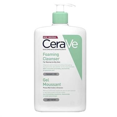 CERAVEYÜZ TEMİZLEYİCİLERCeraVe Foaming Cleanser Normal ve Yağlıya Dönük Ciltler İçin Köpüren Temizleyici 976 ml