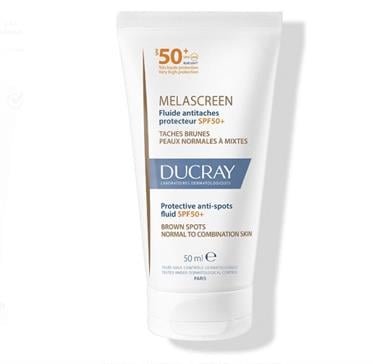 DUCRAYYÜZ GÜNEŞ ÜRÜNLERİDucray Melascreen UV Fluid SPF 50+ Normal ve Karma Ciltler Leke Karşıtı Güneş Kremi 50 ml