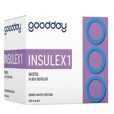 GOODDAYBESİN TAKVİYELERİGoodday Insulex 1 30 Saşe