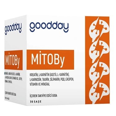 GOODDAYBESİN TAKVİYELERİGoodday Mitoby 30 Saşe
