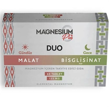 GOODDAYVİTAMİN-MİNERALLERGoodday Magnesium Plus Duo 60 Tablet 