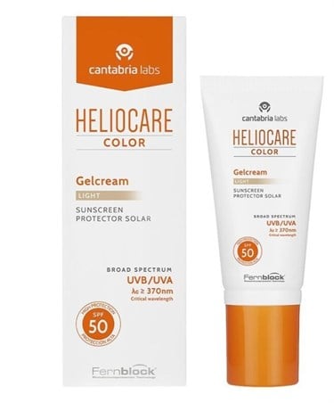 HeliocareYÜZ GÜNEŞ ÜRÜNLERİHeliocare Color Gelcream Light Buğday Renkli Güneş Kremi Spf 50 50 ml
